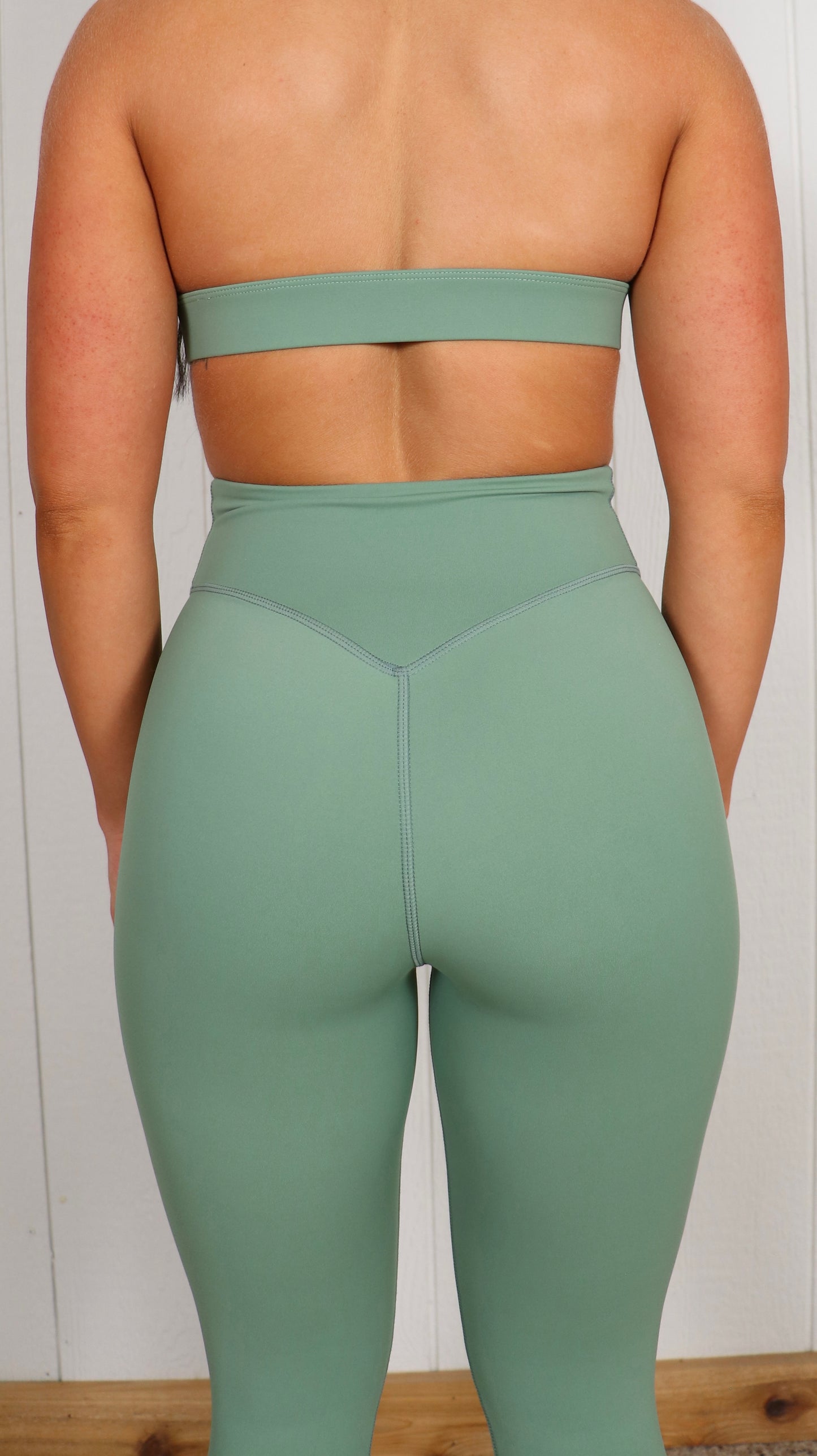 Velocity High Waisted Legging - Forest