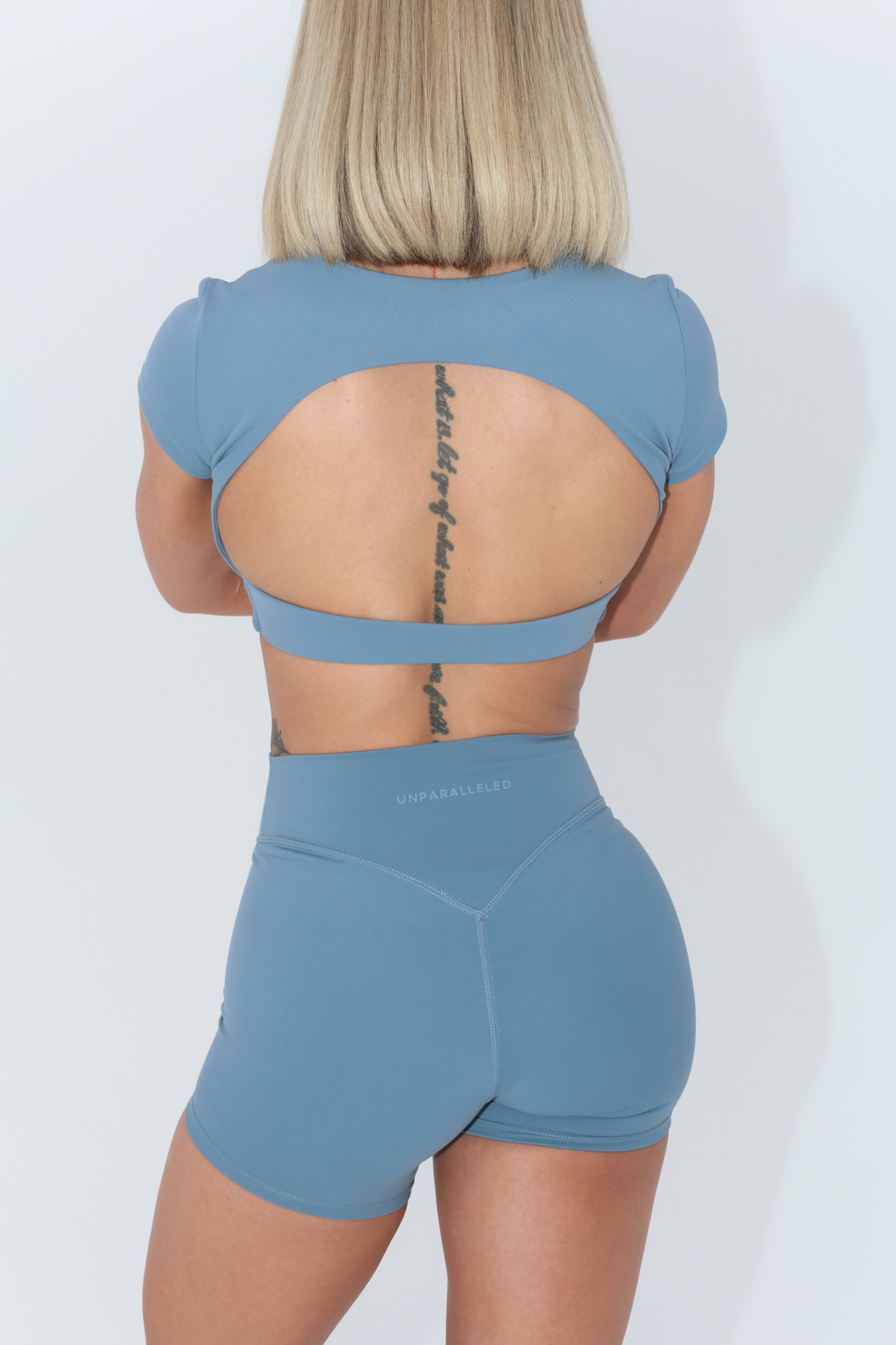 Cloud Comfort Open Back Crop Top