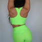 OG Racerback Sports Bra - Sour Candy