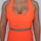 OG Racerback Sports Bra - Candy Corn