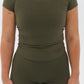 Cloud Comfort Hip Length Tee Short Sleeve