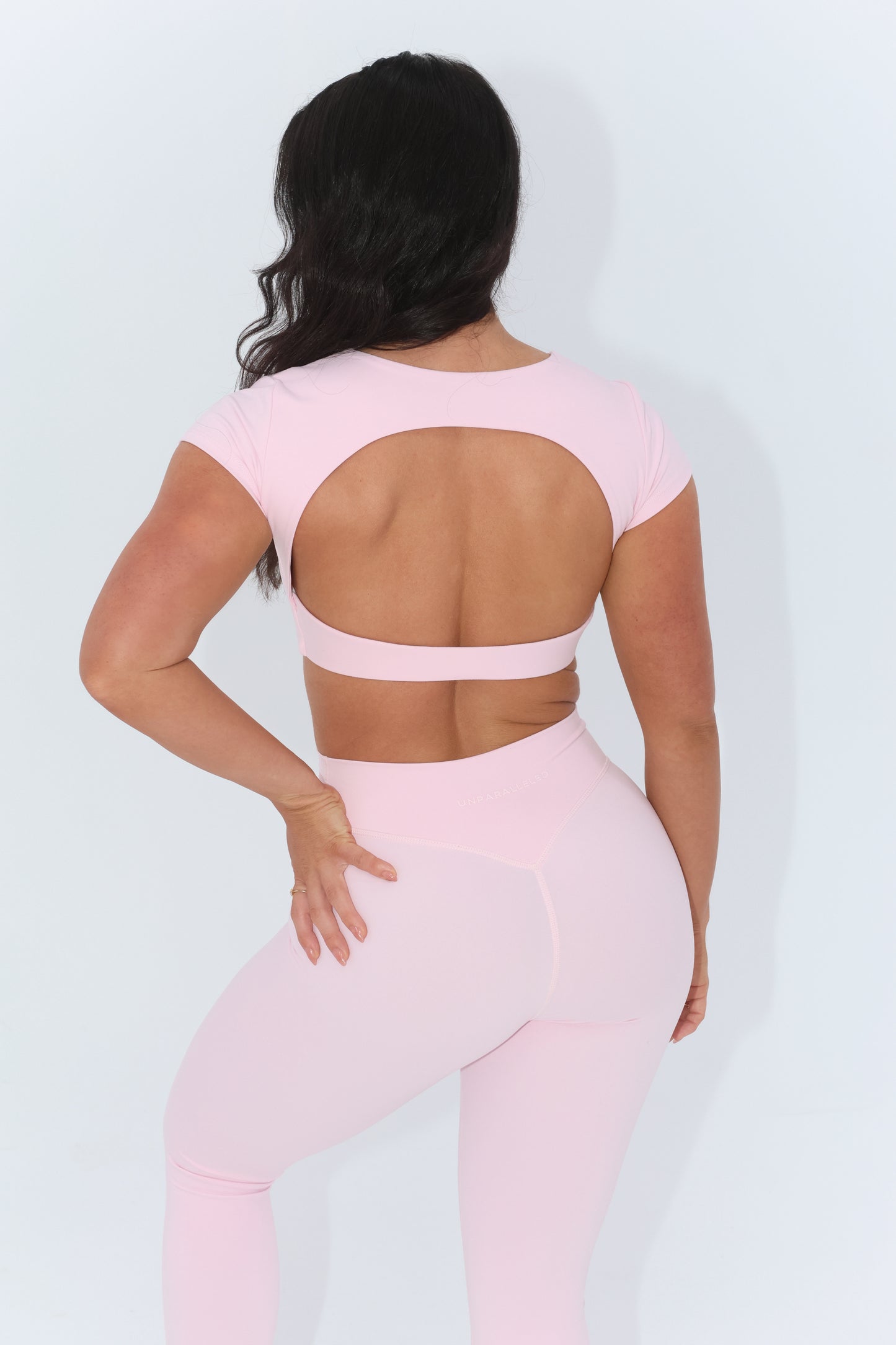 Cloud Comfort Open Back Crop Top