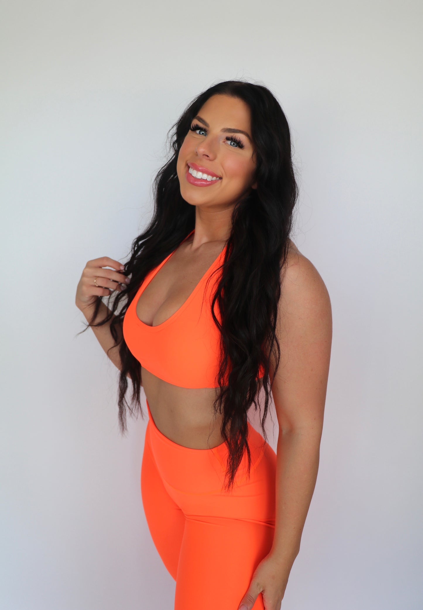 OG Racerback Sports Bra - Candy Corn