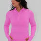 Seamless Sculpt Quarter Zip Up