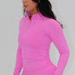 Seamless Sculpt Quarter Zip Up