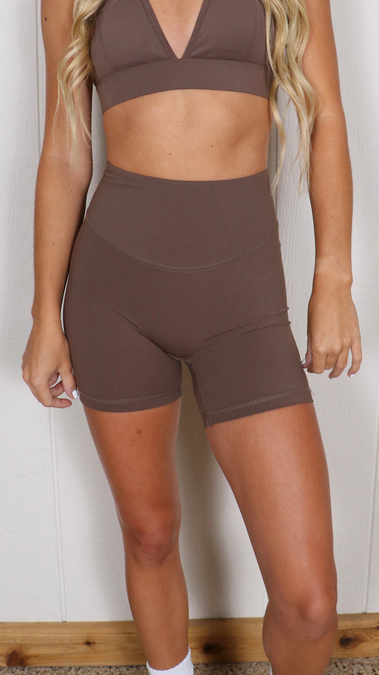 Velocity Biker Short - Truffle