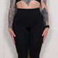 Velocity High Waisted Legging - Midnight