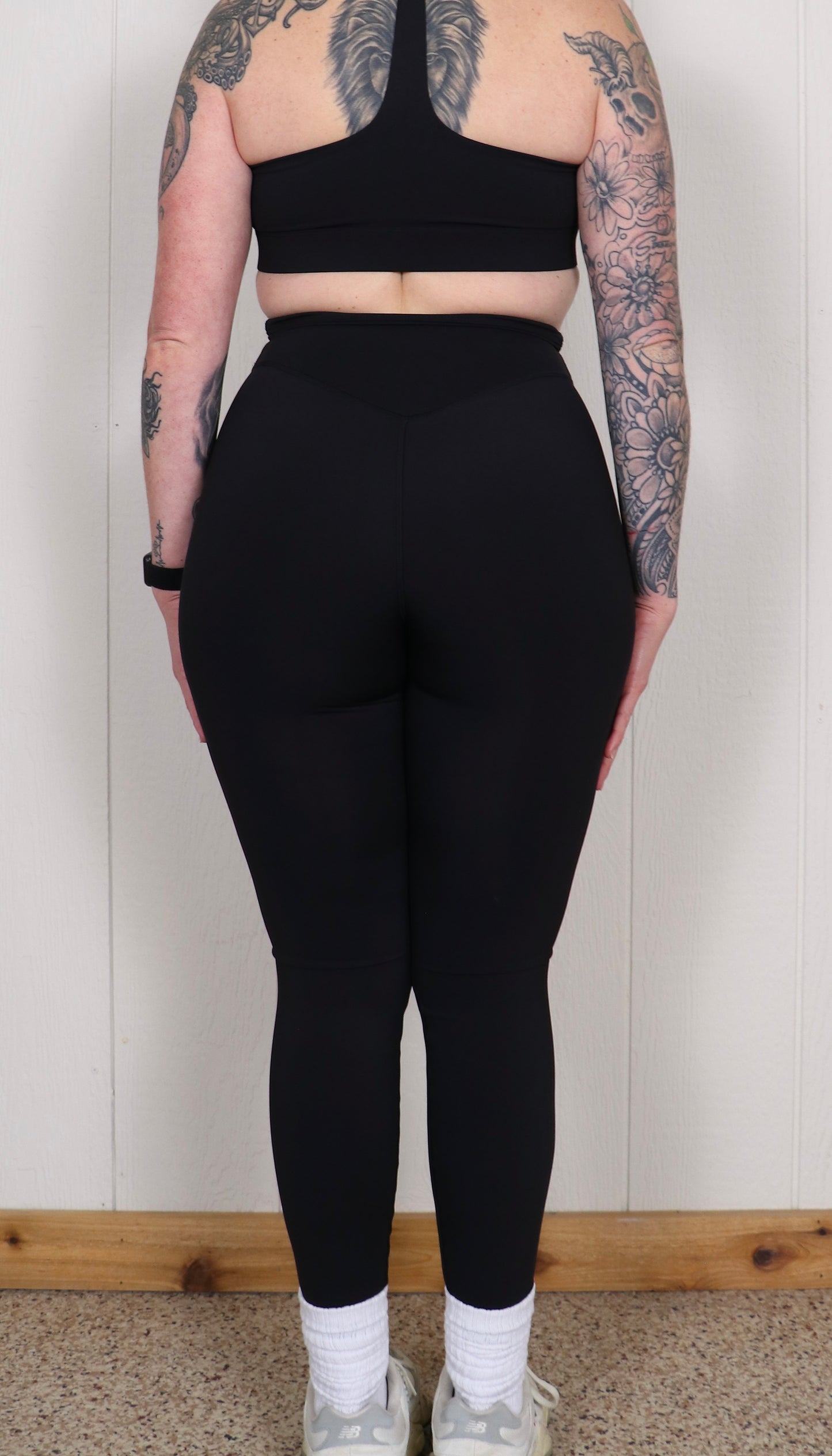 Velocity High Waisted Legging - Midnight