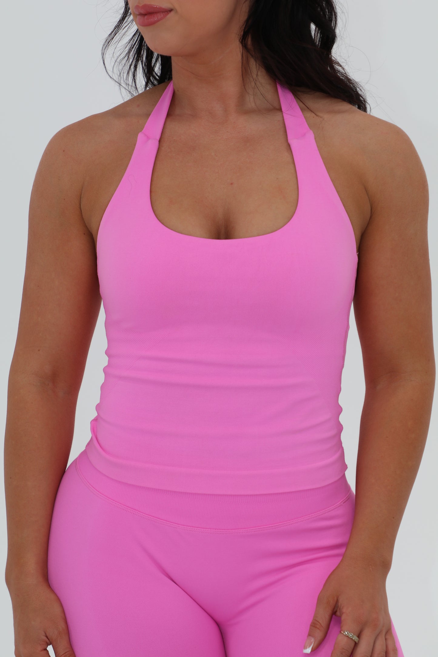 Seamless Sculpt Halter Tank