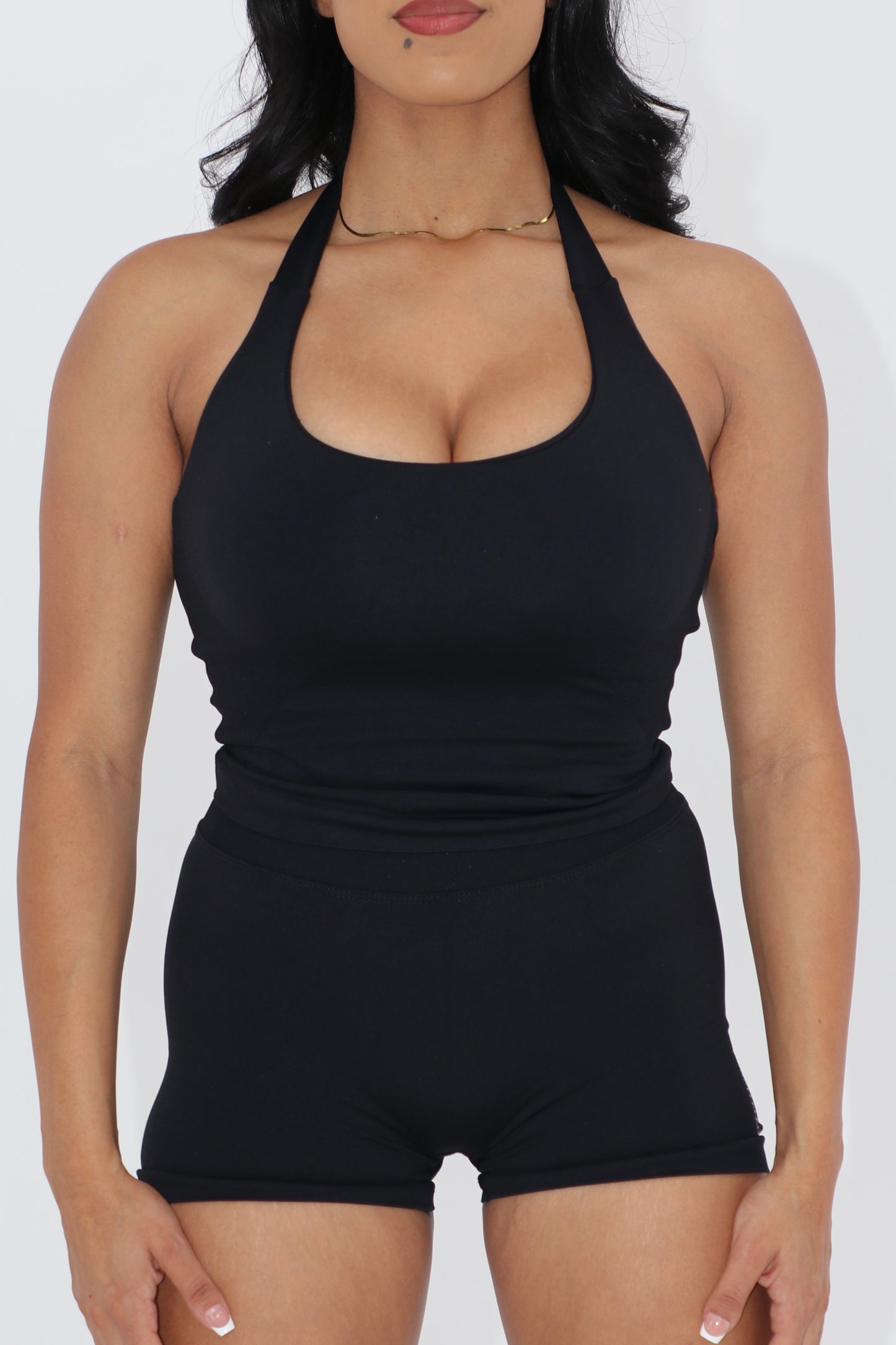 Seamless Sculpt Halter Tank